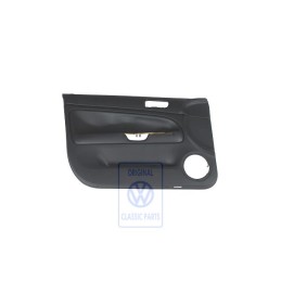 Genuine VW Door Trim (Leatherette) Black/Black - 3B1867011DELLL