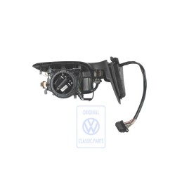 Genuine VW Exterior Mirror Housing Satin Black - 3B2857508K 01C