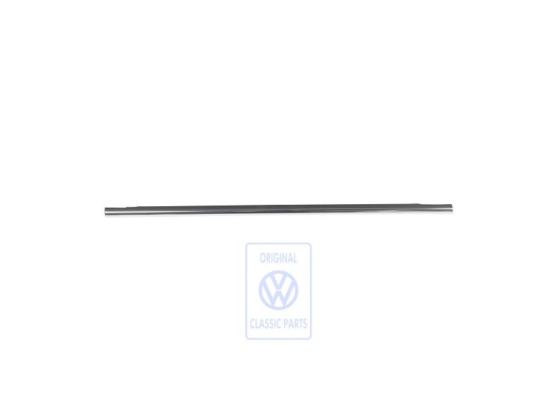 Genuine VW Window Aperture Seal Glossy Aluminium - 3B4839476 7Z7