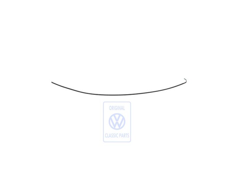 Genuine VW Border Strip Satin Black - 3B5854701 B41