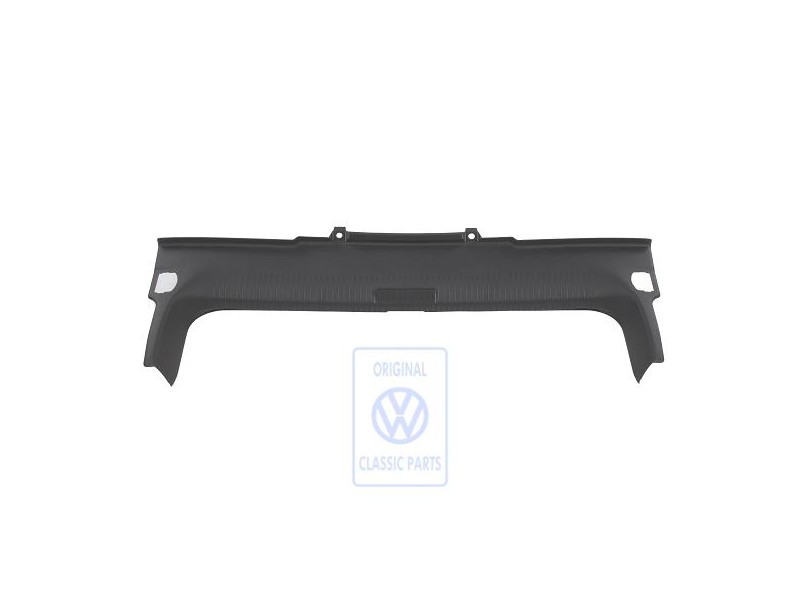 Genuine VW Cover For Lock Carrier Satin Black - 3B5863459E B41