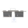 Genuine VW Cover Cap For Cotter Pin Chrome - 3B5863651A 2ZZ