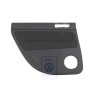 Genuine VW Door Panel Trim (Cloth) Black/Black - 3B5867211AGJGJ