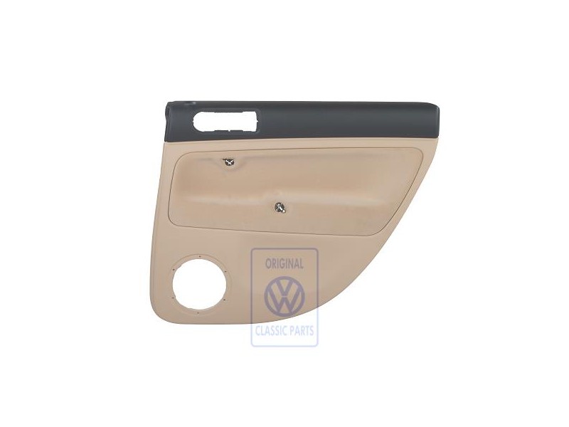 Genuine VW Door Panel Trim (Cloth) Sun Beige - 3B5867212AHLGK