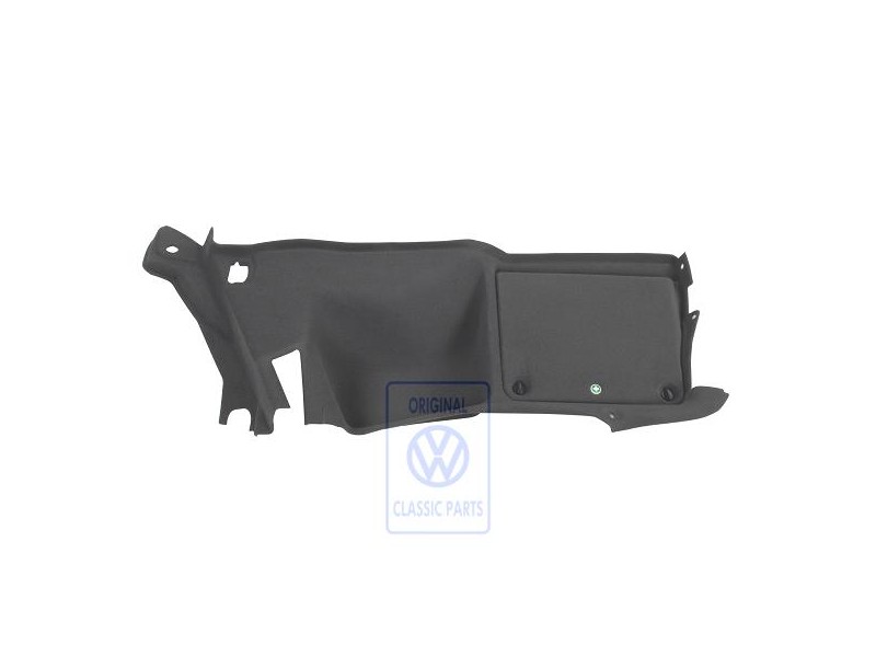 Genuine VW Luggage Compartment Trim Off-Black - 3B5867429CC8JS