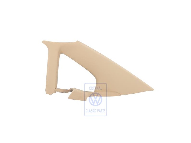Genuine VW C/D-Pillar Trim Sun Beige - 3B5868202F QKD