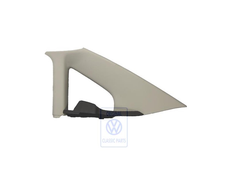 Genuine VW C/D-Pillar Trim Pearl Grey/Anthracite - 3B5868202F SDF