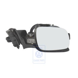 Genuine VW Exterior Mirror Housing Satin Black - 3B6857508 01C