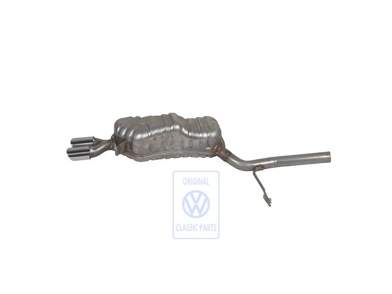 Genuine VW Rear Silencer - 3B7253609