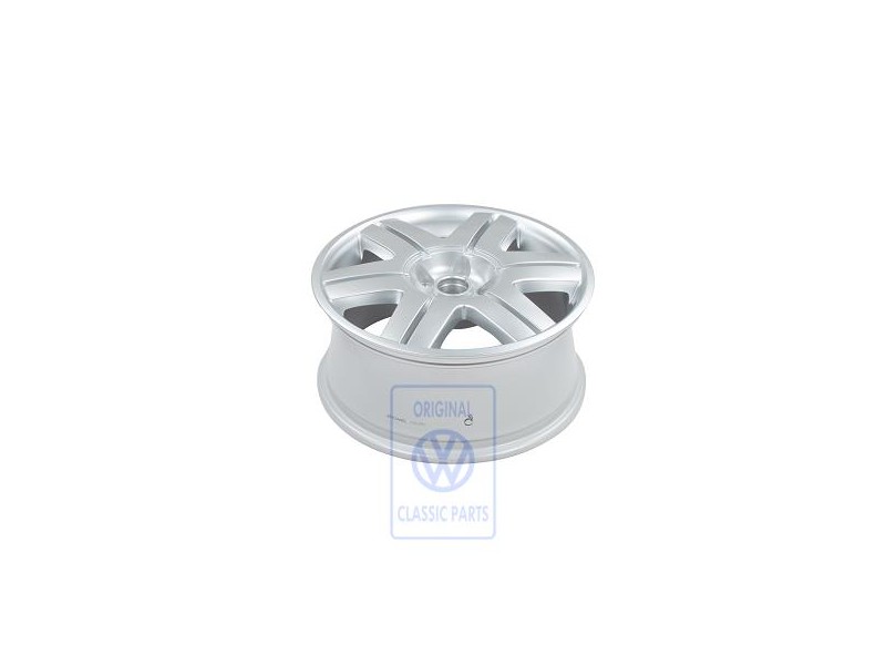 Genuine VW Aluminium Rim Bright Chrome - 3B7601025D Z31