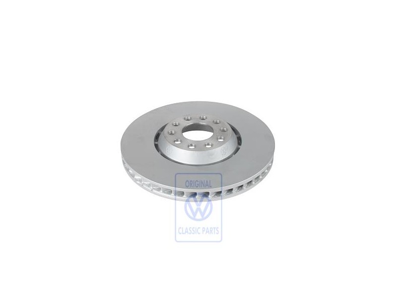 Genuine VW Brake Disc (Vented) - 3B7615301B
