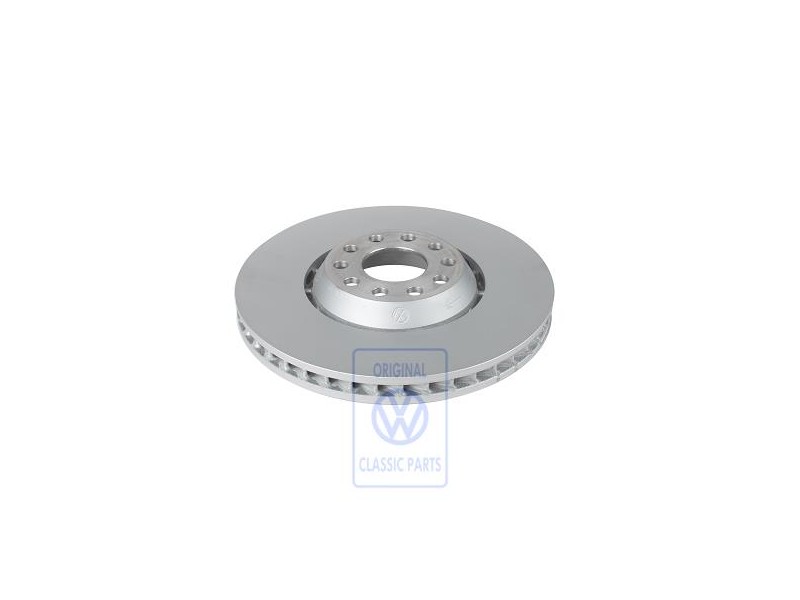 Genuine VW Brake Disc (Vented) - 3B7615302B