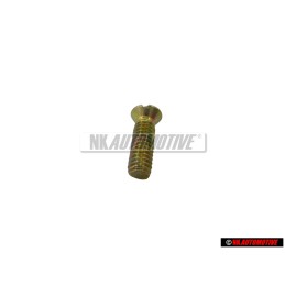 Genuine VW Oval Head Countersunk Bolt - 113129229