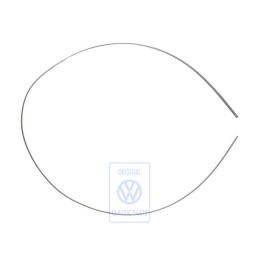 Genuine VW Cover Trim Satin Black - 3B9853710C B41