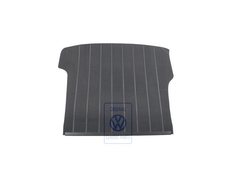 Genuine VW Luggage Comp. Floor Covering Black - 3B9863463S 4ES