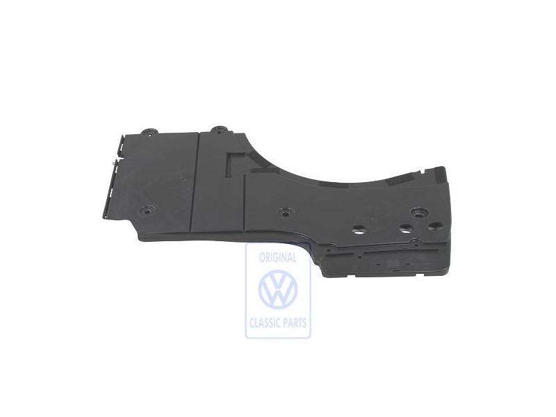 Genuine VW Filler Piece For Floor Satin Black - 3B9864511E B41
