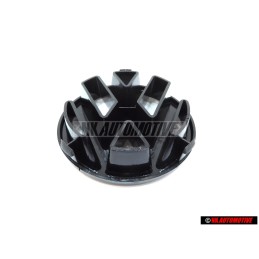 Genuine VW Front Grill Badge Emblem Black - 323853601 041