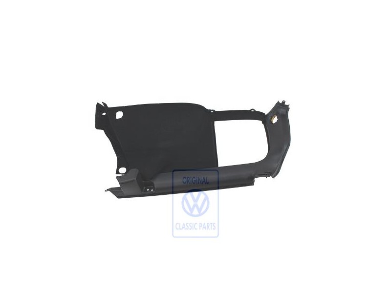 Genuine VW Luggage Compartment Trim Satin Black - 3B9867429K B41