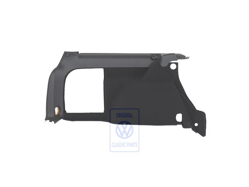 Genuine VW Luggage Compartment Trim Satin Black - 3B9867429Q B41
