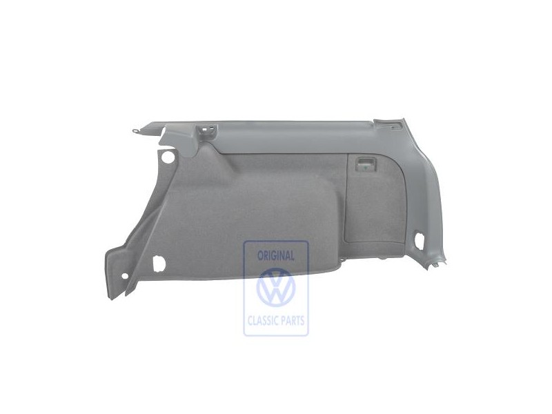 Genuine VW Luggage Compartment Trim Flannel Grey - 3B9867430K U71