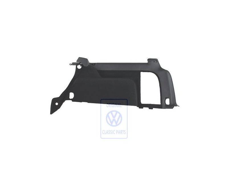 Genuine VW Luggage Compartment Trim Satin Black - 3B9867430T B41