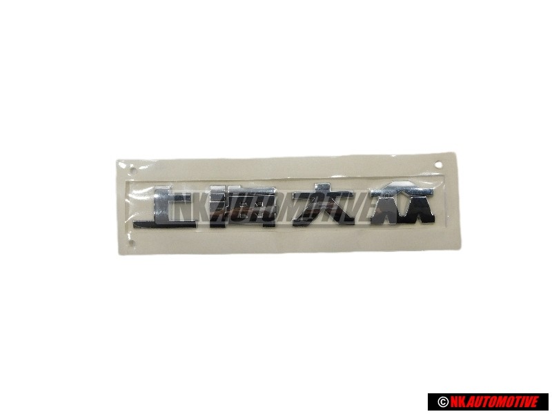 Genuine VW SHANGHAI Rear Boot Badge Emblem Chrome - 3BD853687 739