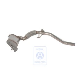 Genuine VW Exhaust Pipe With Catalyst And Particulate Filter - 3C0254701LX