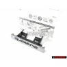 Genuine Audi QUATTRO Front Grill Badge Emblem Chrome - 8L0853736 2ZZ