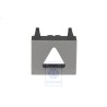 Genuine VW Trim Titanium/Silver - 3C0857368 45T