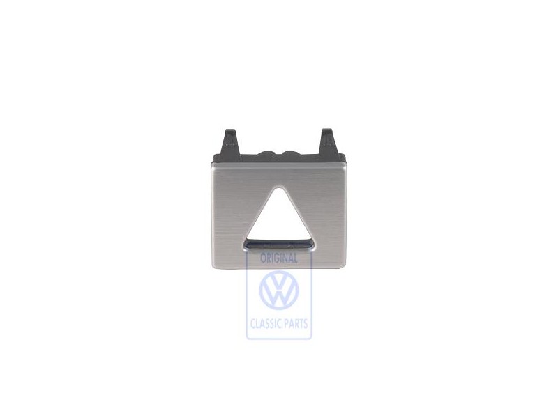 Genuine VW Trim Brushed Aluminium (Dark) - 3C0857368A R60