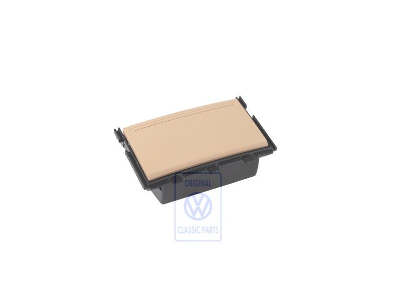 Genuine VW Stowage Compartment With Cover Pure Beige - 3C0858338 7R3