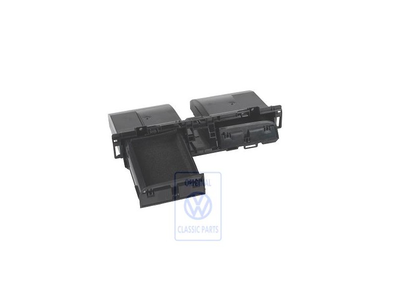 Genuine VW Stowage Compartment Black - 3C0858407M 33N