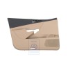 Genuine VW Door Trim (Leatherette) Black/Pure Beige - 3C1867011EBTCK