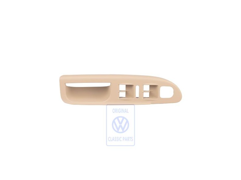 Genuine VW Handle Shell, Upper Part Pure Beige - 3C2867172B 7R3