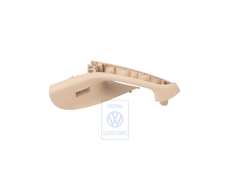Genuine VW Handle Shell, Lower Part Pure Beige - 3C4867180B 7R3