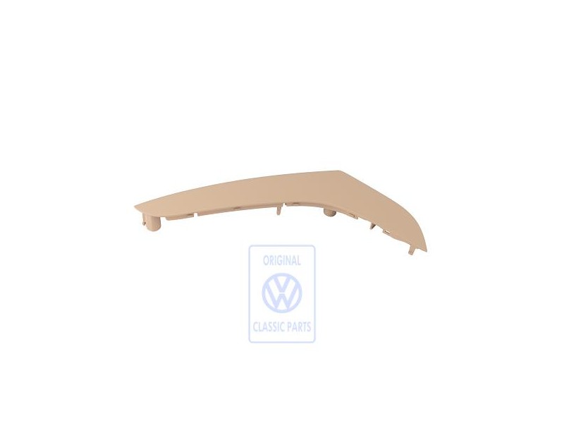 Genuine VW Handle Shell, Upper Part Pure Beige - 3C4867371 7R3