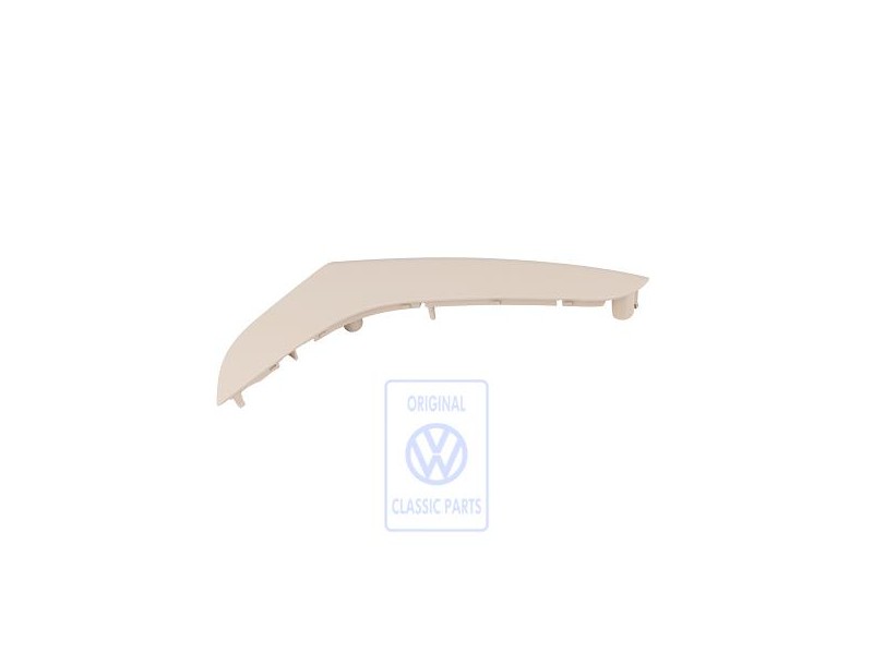 Genuine VW Handle Shell, Upper Part Corn Silk Beige - 3C4867372A H67