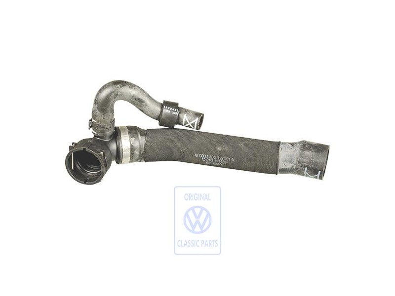 Genuine VW Coolant Hose With Quick Release Coupling - 3D0122101N