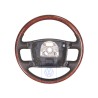 Genuine VW Steering Wheel (Wood/Leather) Natural Brown/Walnut - 3D0419091ABNKN