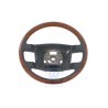 Genuine VW Steering Wheel (Wood/Leather) Navy Blue/Eucalyptus - 3D0419091ABQSD