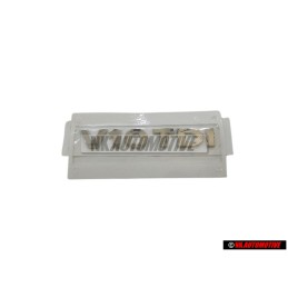 Genuine VW V10 TDI Rear Boot Badge Emblem Chrome - 3D0853675D 739