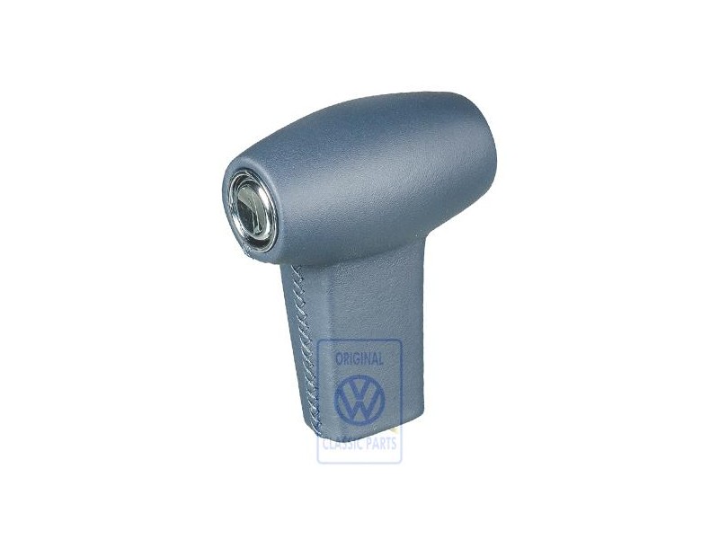 Genuine VW Gearstick Grip (Leather) Navy Blue - 3D2713141A 2M8