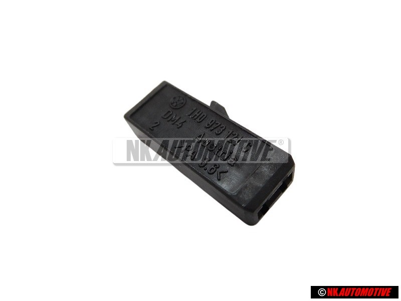 Genuine VW Flat Contact Housing - 1H0973121C