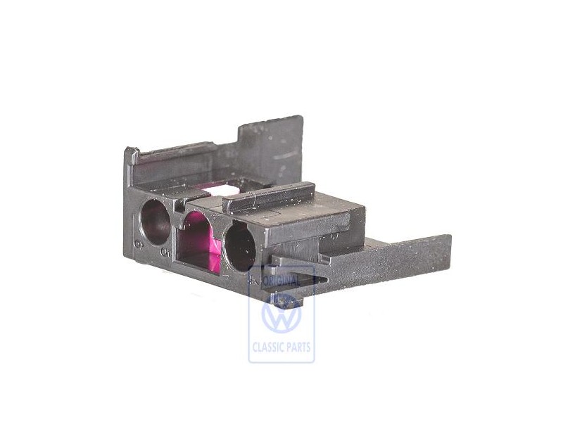 Genuine VW Round Connector Housing - 4A0972241