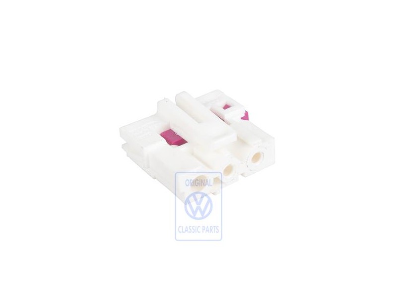 Genuine VW Rd. Connector Sleeve Housing - 4A0972242