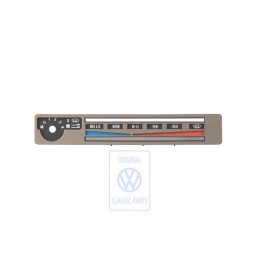 Genuine VW Trim Alu Metallic - 531919383 95U