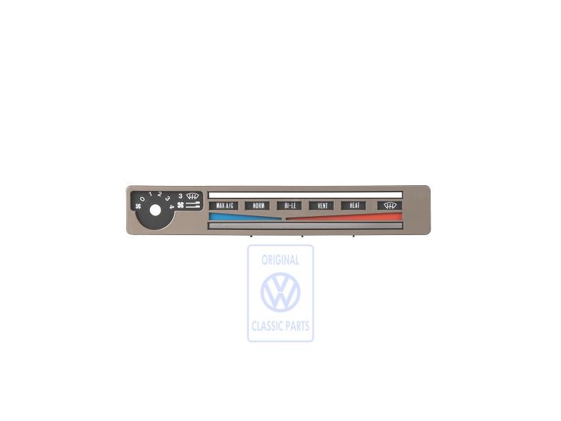 Genuine VW Trim Alu Metallic - 531919383 95U