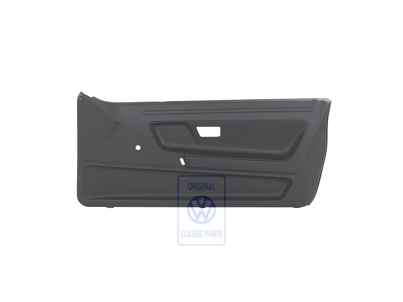 Genuine VW Door Trim (Leatherette) Black - 533867014L 07S