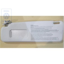 Genuine VW Sun Visor With Mirror And Cover Grey - 535857551A A77