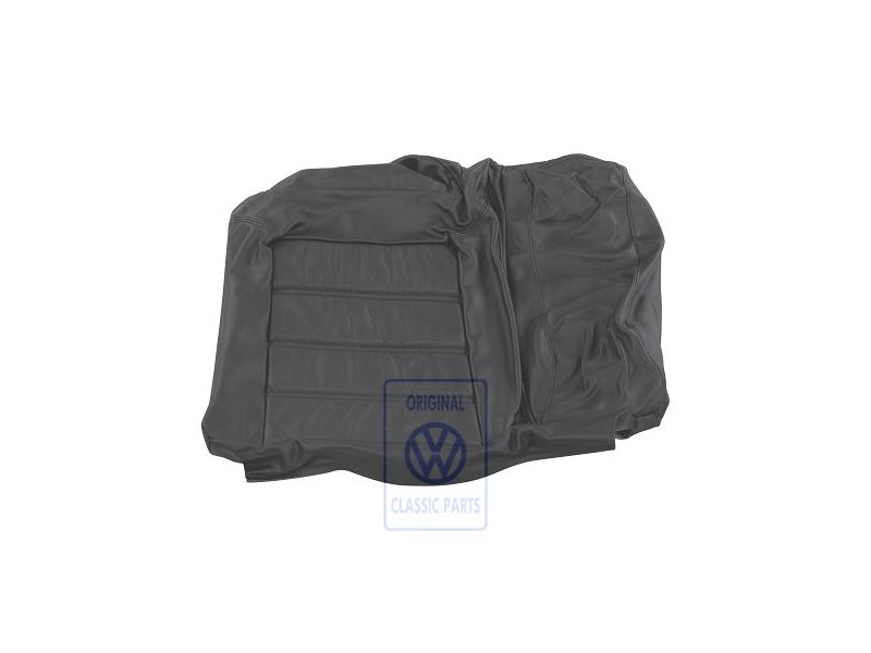 Genuine VW Backrest Cover (Leather/Leatherette) Black - 535885806M CLP